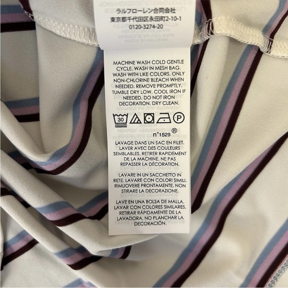 RLX Ralph Lauren Women's Tailored Fit Sleeveless Top Striped Size M - NWT $110 - Picture 16 of 16